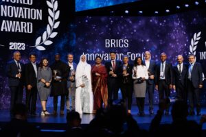 Вице-мэр по технологиям Дакара (Сенегал) Daouda Gueye награжден премией World Innovation Award